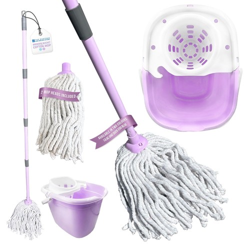 Mop and bucket set - set, lilac