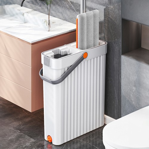 Premium flat mop and bucket - flat,