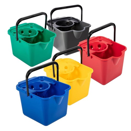 Plastic mop bucket - mop,