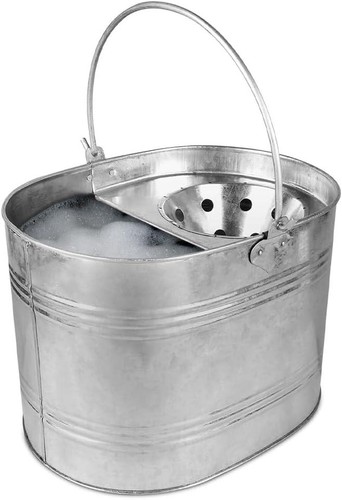 Heavy duty metal - metal, mop
