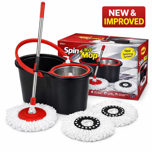 360 spin mop - &, bucket