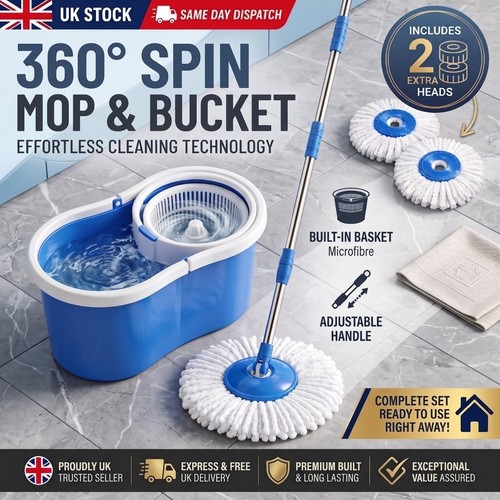 360 spin mop bucket - &,