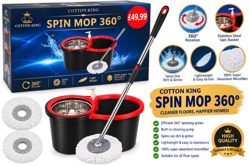 Spin mop bucket set - bucket,