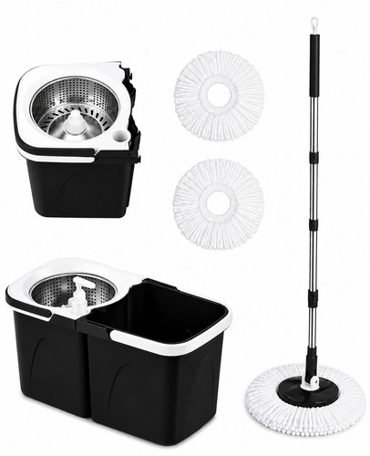 Mop bucket set 360 spin - mop,