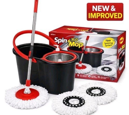 360 spin mop bucket - 360°, &