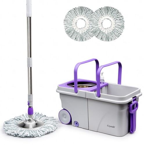 Steel mop and - bucket, set