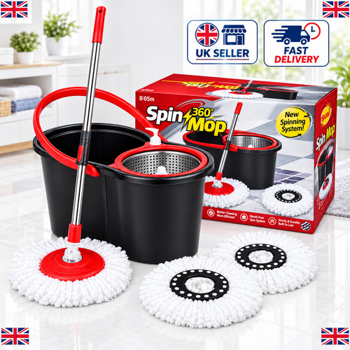 360 spin mop - 360°,