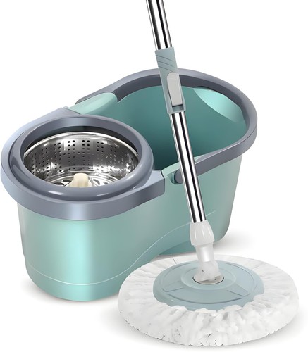 360 spin mop bucket - mop,