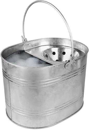 New mop bucket - new, galvanised