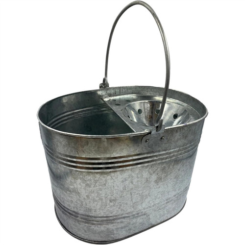 Metal mop bucket 12l - bucket,