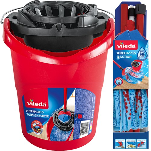 Vileda mop and bucket - vileda,