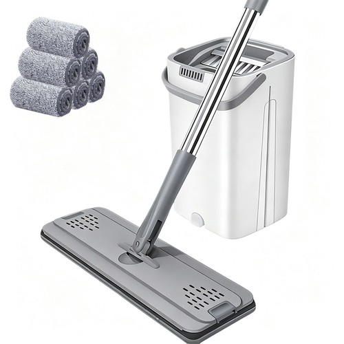 Floor mop buckets set flat - mop,
