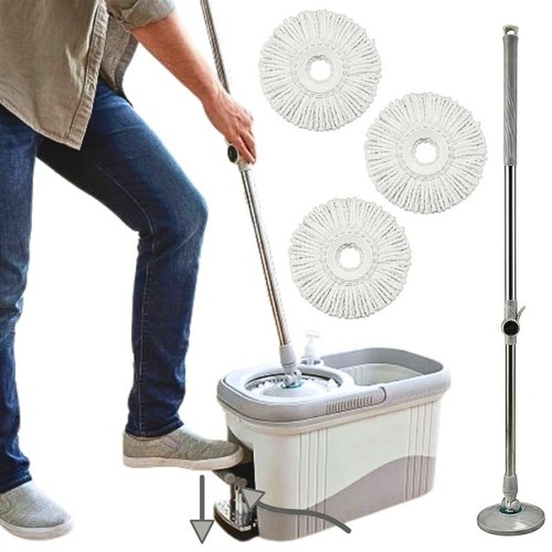 Spin mop bucket - spin, foot