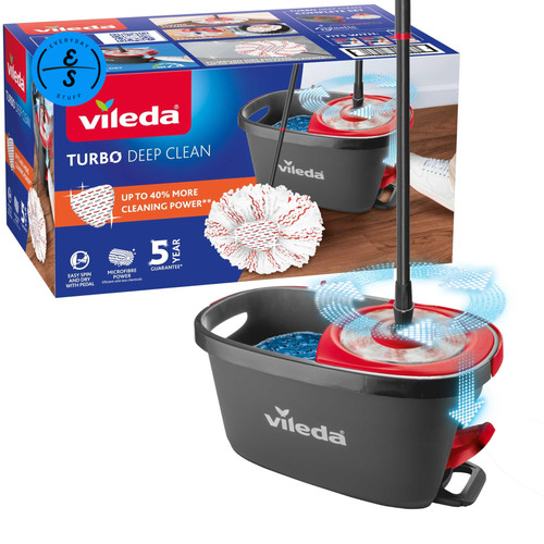 Vileda turbo deep clean spin - clean,