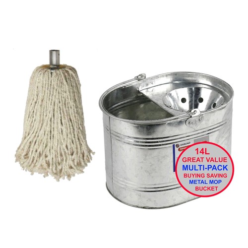 Galvanized mop bucket heavy - bucket,