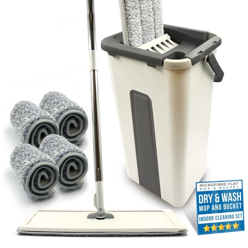 Flat mop bucket set head - head, 4x