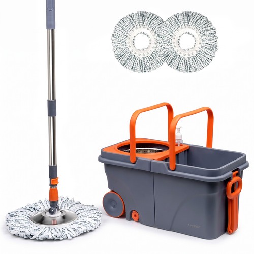 Steel mop and bucket set - bucket,