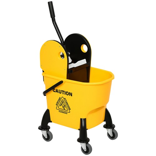 Homcom mop bucket wheels - homcom,
